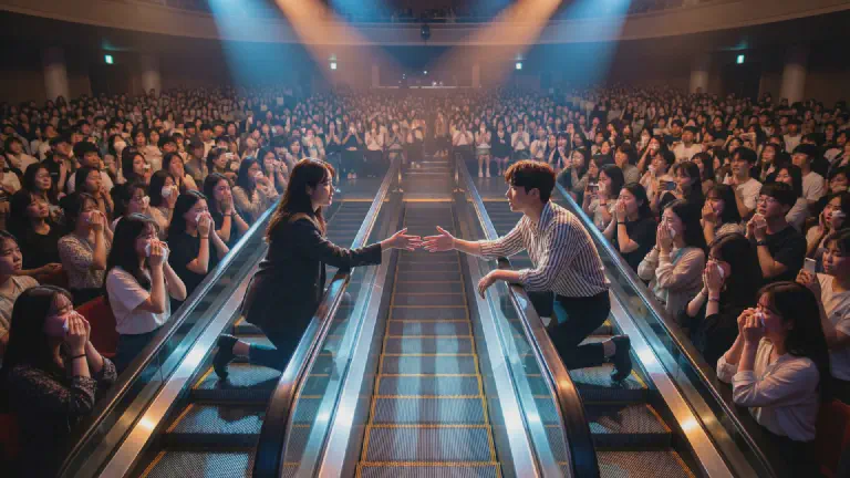 "One Step Could Be Fatal" Prefecture's Anti-Fraud Musical Meant to Combat Escalator Walking and Scams Becomes Record Hit After Youth Interpret It as Forbidden Love Story