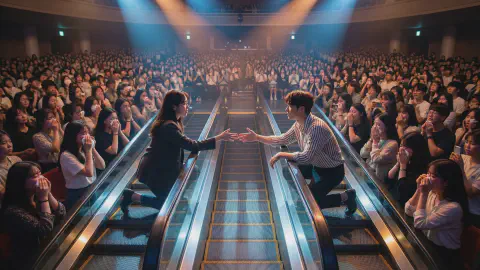 "One Step Could Be Fatal" Prefecture's Anti-Fraud Musical Meant to Combat Escalator Walking and Scams Becomes Record Hit After Youth Interpret It as Forbidden Love Story
