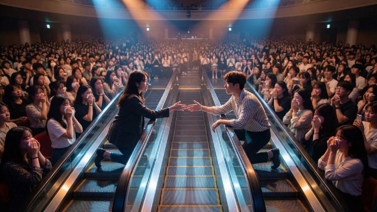 "One Step Could Be Fatal" Prefecture's Anti-Fraud Musical Meant to Combat Escalator Walking and Scams Becomes Record Hit After Youth Interpret It as Forbidden Love Story