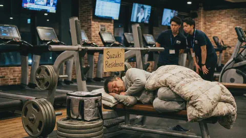 Man Who Put Nameplate on Bench Press Legally Granted Residency Rights—Rest Between Sets Exceeds 2,000 Hours
