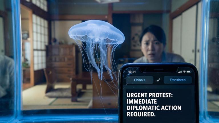 ペットのクラゲ、水温１度低下に「断固たる措置」を示唆