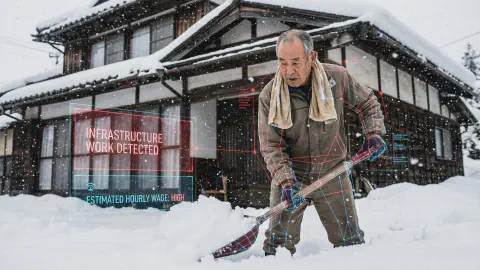 "Snow Shoveling" is Civil Engineering, "It's Cold" Posts are Weather Services — Government AI Suspends Millions of Pensions for "High Income"