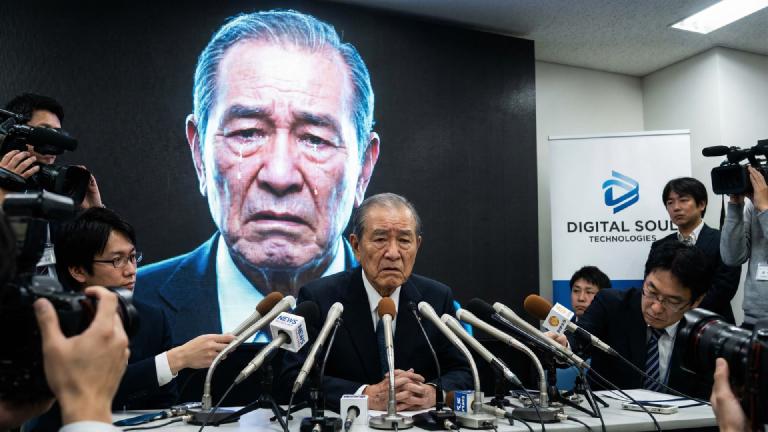 「引退ドッキリ」仕掛けた大物俳優、AIの涙に完敗 ― 世間「本物より感動した」とAIへの乗り換え検討