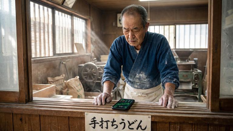 "Gross National Clumsiness" Adopted as Leading Economic Indicator; Noodle Factory Stock Soars on Investor Fat-Finger Errors