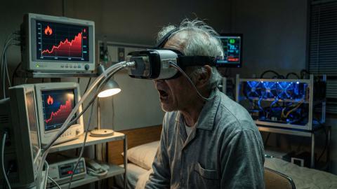 Grandfather's Life Support Stops Unless He Goes Viral: Nursing Home Introduces "Flaming Power Generation"