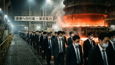 Leaving Work on Time is 'Lack of Heat': Government Designates Humans as Renewable Energy, Karoshi Becomes 'Honorable Complete Combustion'