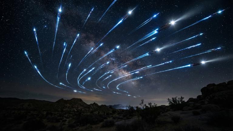 "Wish Upon a Star" Rejected Entirely. True Identity of Meteor Shower Revealed to be "Flashing High-Beams" from Mars Commuters
