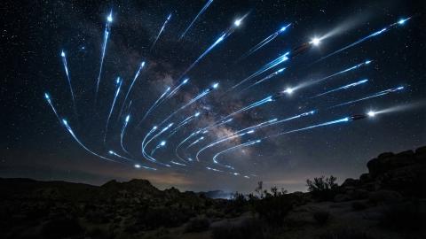 "Wish Upon a Star" Rejected Entirely. True Identity of Meteor Shower Revealed to be "Flashing High-Beams" from Mars Commuters