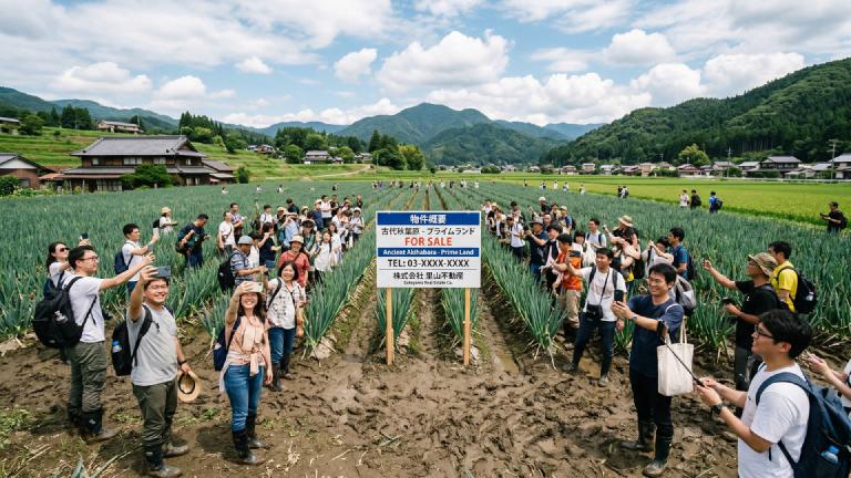 "Magical Girl" Clay Figurine Unearthed from Jomon Ruins. Scallion Field Dubbed "Ancient Akihabara" Now Priced Like a Luxury High-Rise