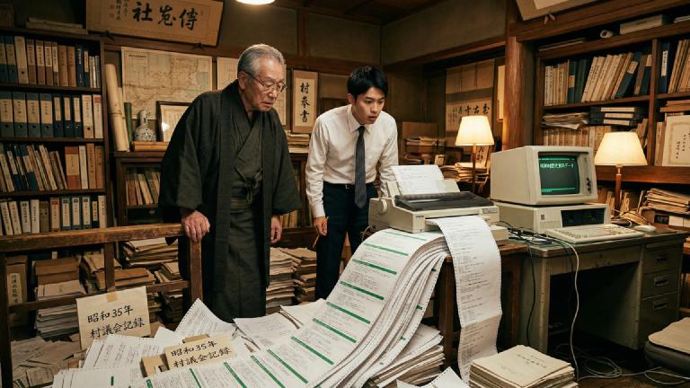 90% of Local History Data Was Decades of Staff's "Job Change" Search History. Now Designated as Cultural Heritage of Modern Folklore