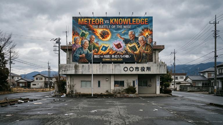 "Smashing Meteors with Pension Books" — Overly Viral Municipal PR Video Wins Acclaim at International Film Festival, Yet Zero People Actually Move There