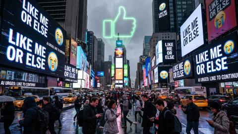 Super-Intelligent AI Declares War on Humanity, Peace Terms Include "Likes from All Humans" and Immediate Blue Verification Badge