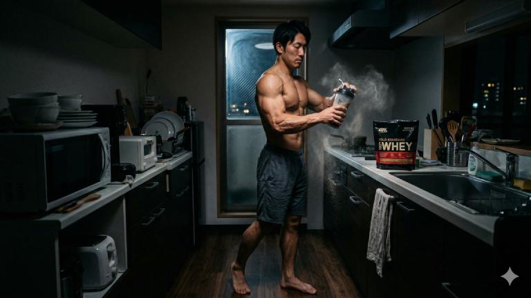 Protein Thief Identified by DNA Test as 'Himself.' Fear of Muscle Breakdown Drove Unconscious Late-Night Shakes