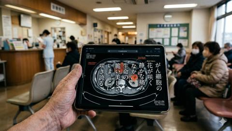 「胃壁に咲く一輪の腫瘍」厚労省AI、GPU増設でガン告知を全ポエム化
