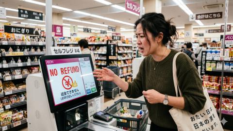 全国のセルフレジ、「ギザ十」の返却を断固拒否　業務より収集を優先
