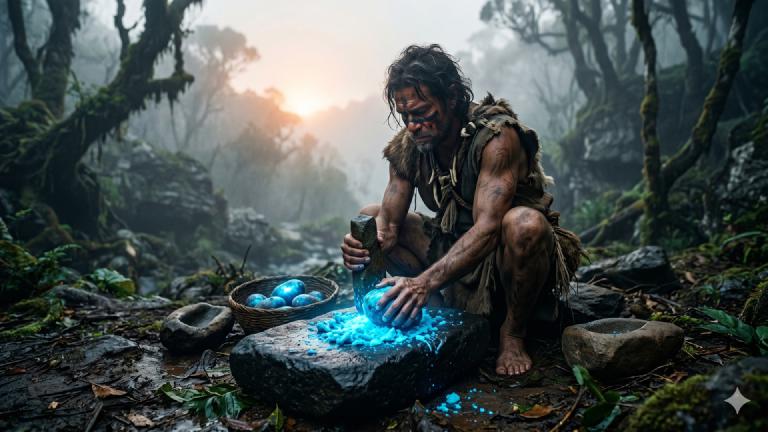 A $1 Trillion AI Reveals the Ultimate Entertainment: Just 'A Morning Where a Fictional Tribe Silently Crushes Blue Potatoes'