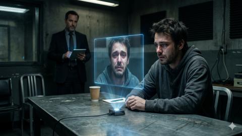 Silent Suspect Confesses After Being Moved to Tears by AI-Generated "Perfect Apology"