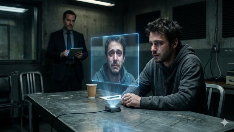 Silent Suspect Confesses After Being Moved to Tears by AI-Generated "Perfect Apology"