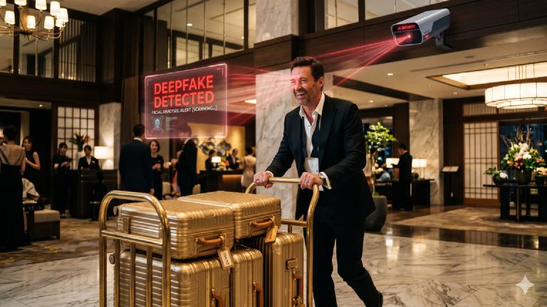 AI Security Rejects Visiting VIP as 'Sophisticated Deepfake' and Locks Him Out. Actor Changes Careers to Bellboy