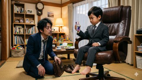 5-Year-Old NISA Millionaire Acquires Parent Company: Father Ousted from Management for 'No-Dividend Overtime'