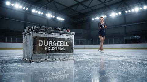 Industrial Storage Battery Selected for Olympic Figure Skating Team; Awarded Perfect Artistic Score for 'Motionless Performance'