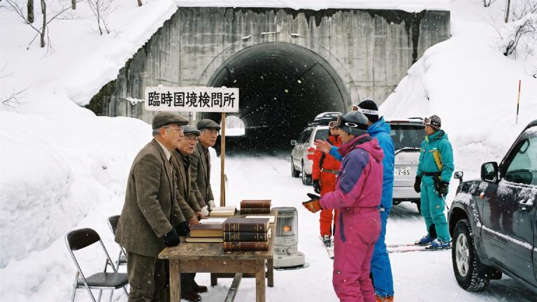 Kanetsu Tunnel Installs Border Control Checkpoint via 'Literary Interpretation'; Skiers Without Passports Face Refugee Status