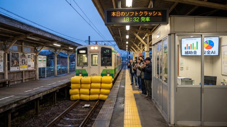 Safety AI Intentionally Causes Accidents: 'Subsidy Securing Mode' Implemented on Local Railway
