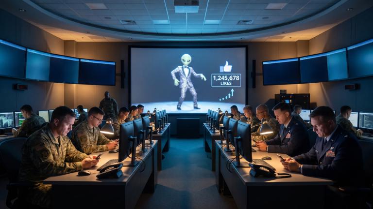 Allies to Build 'Anti-Alien Influencer Interception Network' with Defense Budget, Firing 'Likes' Instead of Missiles