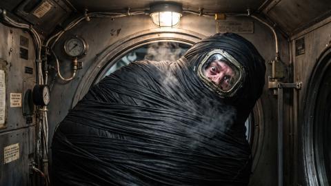 Spacesuits Replaced by Mandatory '800 Layers of Thermal Underwear' — Compression Allows Astronauts to Generate Diamonds