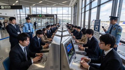 To Prevent Brain Drain, Clearing "Unfair Kusoge" Made Mandatory at Airport Border Control