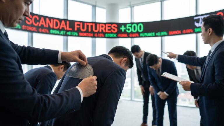 TSE Launches "Scandal Futures": Bowing Angle at Apology Press Conference Hits Daily Limit Up