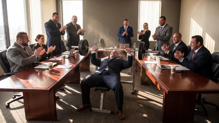 "Physical Over Logical" — Boardroom Speaking Rights to Be Decided by Bench Press Weight