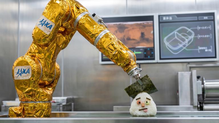 Cash-Strapped Space Agency Puts Mars Rover's Ultra-Precision Robotic Arm to Work Making Character Bentos on Earth